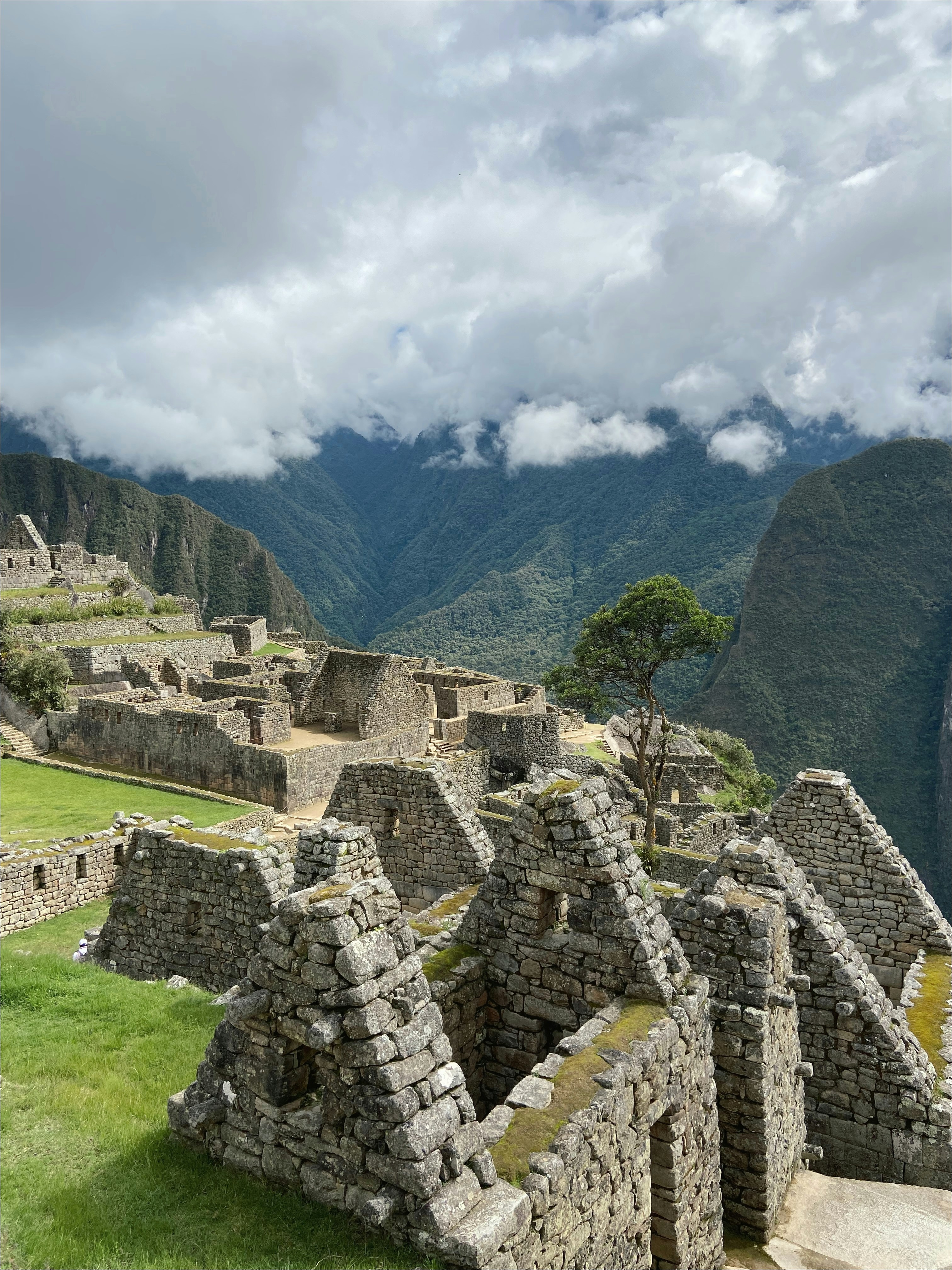 Machu Picchu ruins in Peru